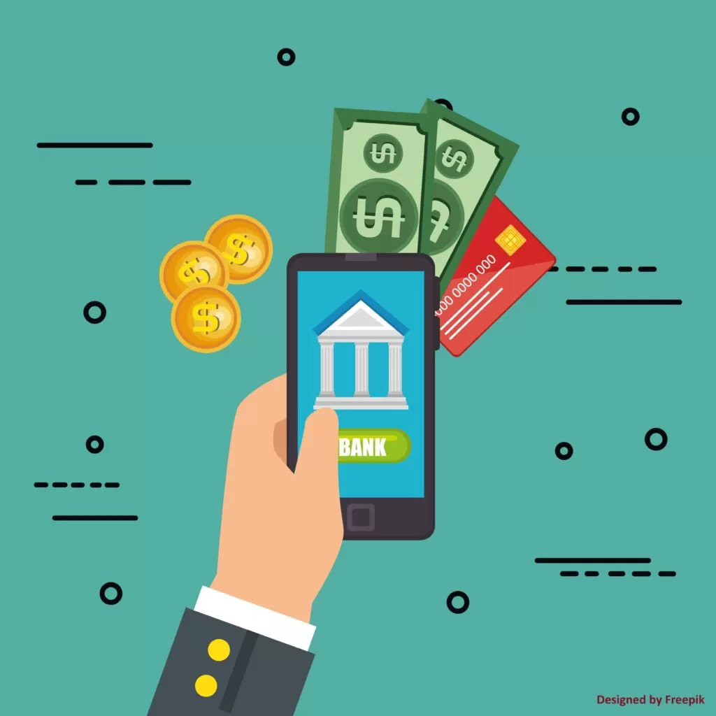 save money on line with smartphone
