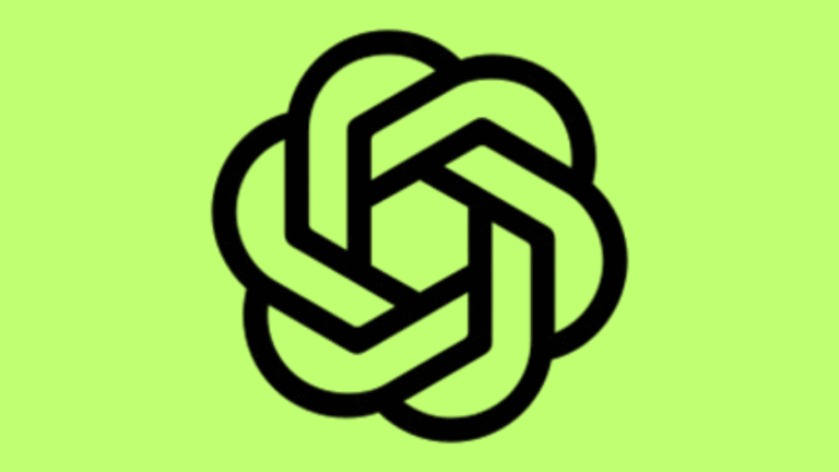 Image of the ChatGPT logo against a green background, to showcase the executive privacy concerns of ChatGPT